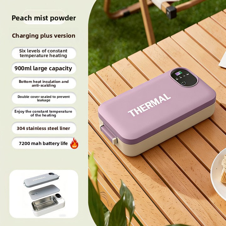 Portable Electric Lunch Box with Self-Heating Function