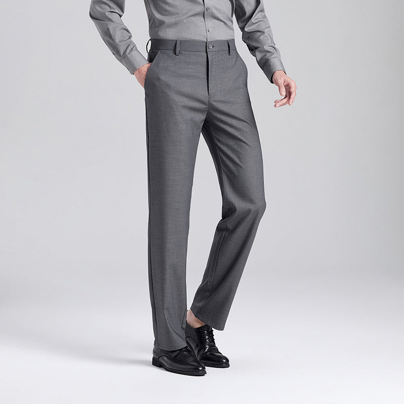 Men's Business Casual Straight Leg Pants