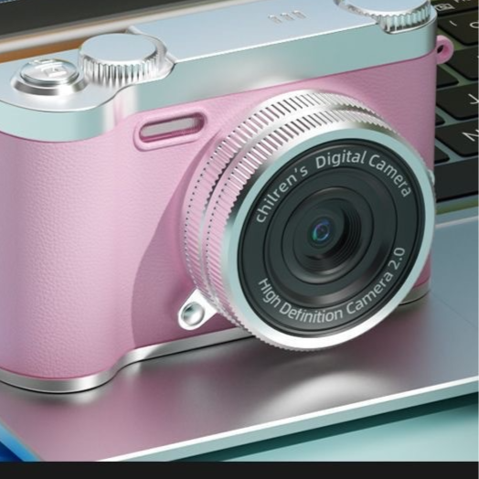 Retro CCD Digital Camera with Selfie Function