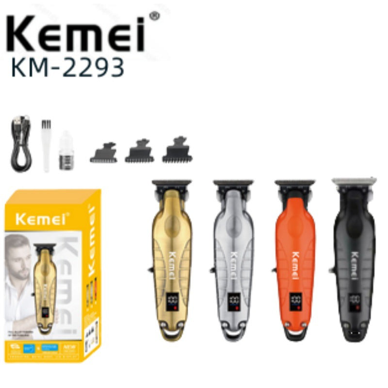 LCD Display USB Rechargeable Hair Clipper