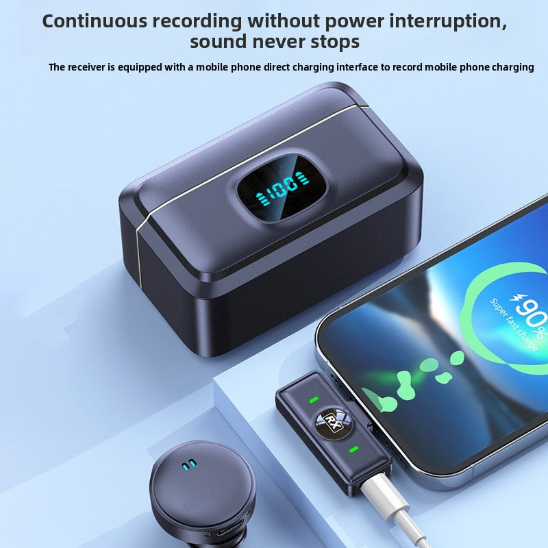 Q8 Wireless Lavalier Microphone for Mobile Recording