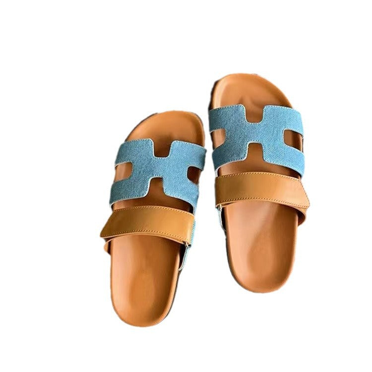 Women's platform slippers