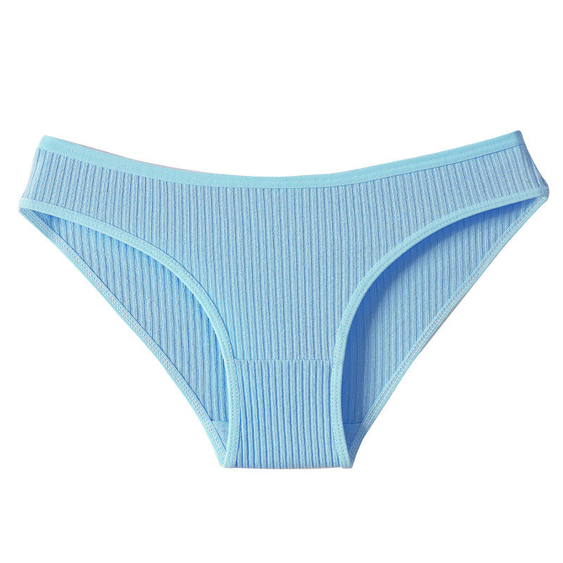 Womens Ribbed Cotton Underwear