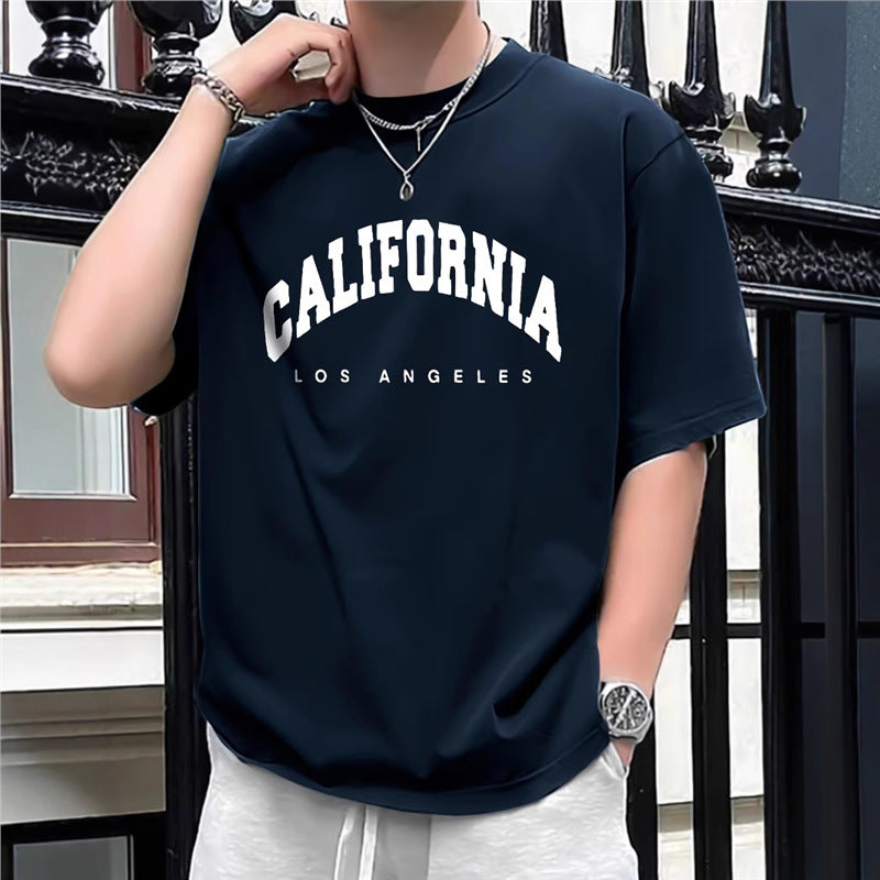 Men's Casual Loose Short-Sleeved Top