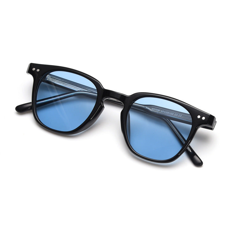 Small Round Frame Polarized Sunglasses TR90 UV400 Protection