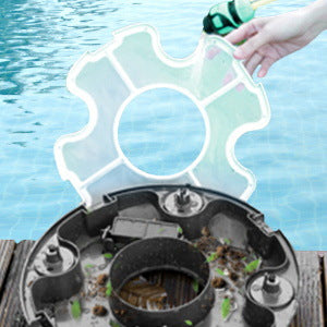 Intelligent swimming pool cleaning robot